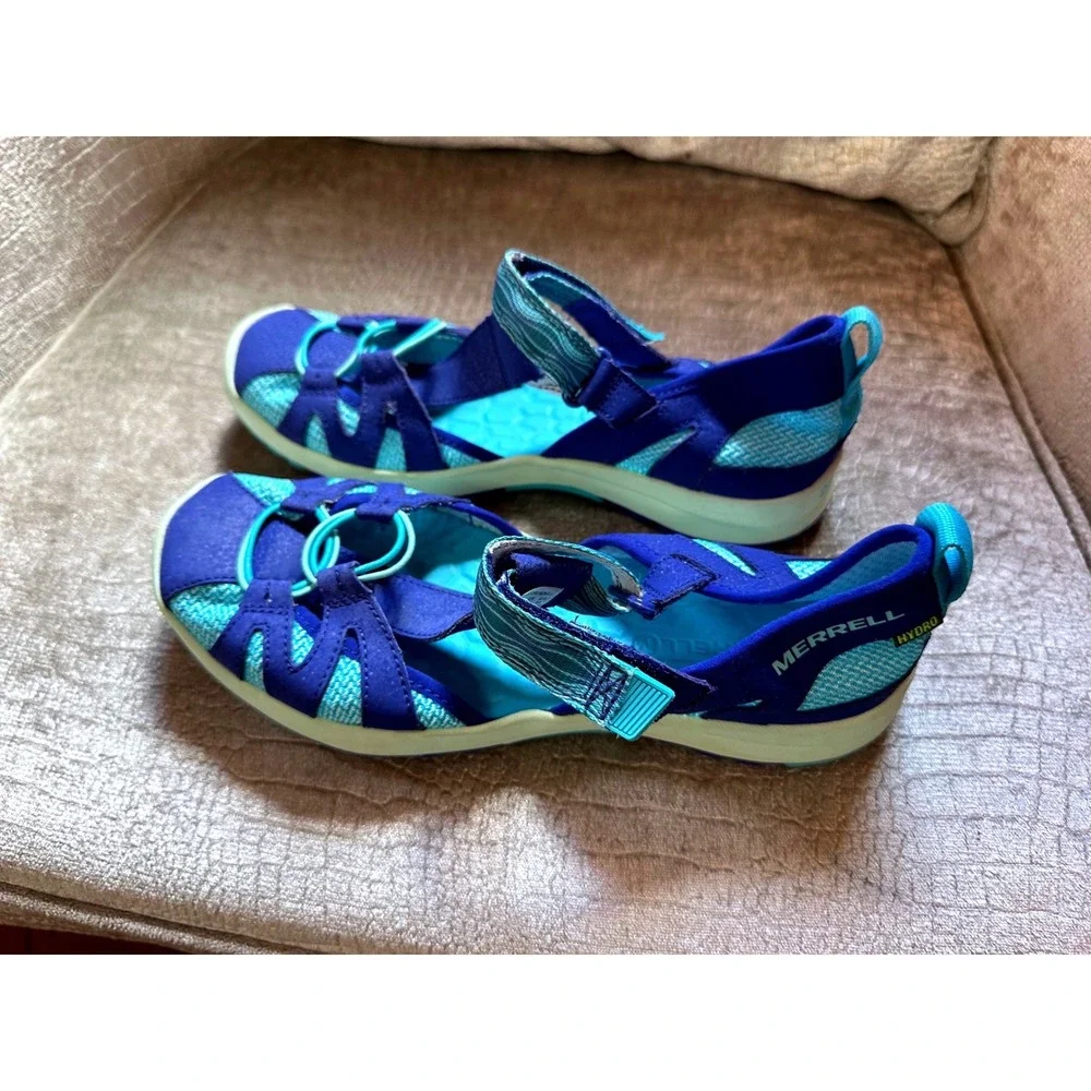 Merrell M-Hydro Monarch 2.0 Women‎ 7M Blue Turquoise Water Sandals MK160851